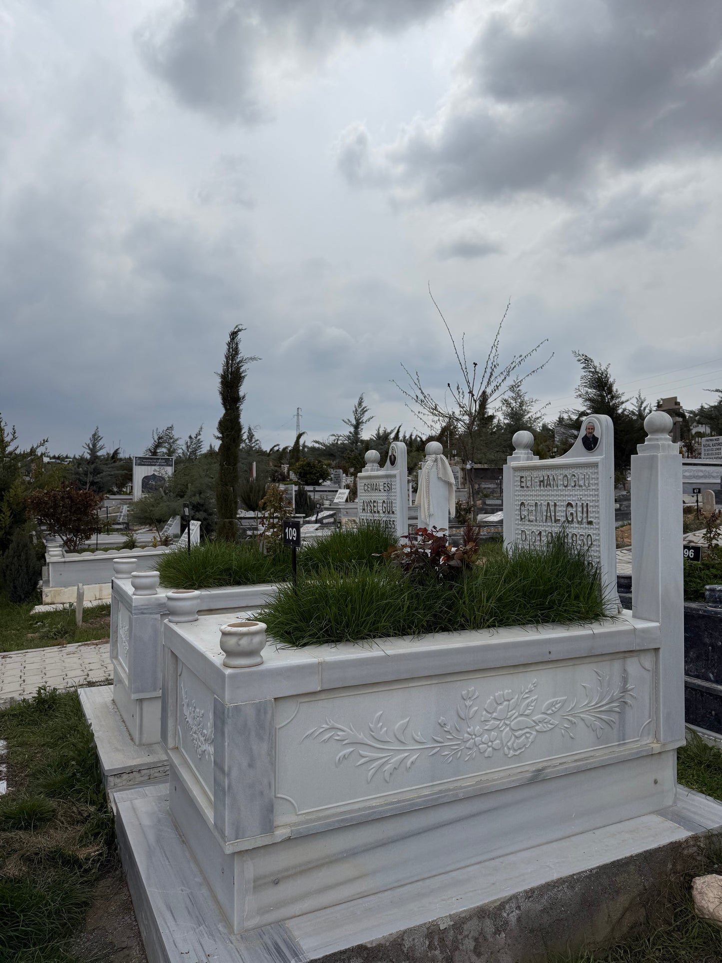 Babalı İşlemeli Mezar Modeli